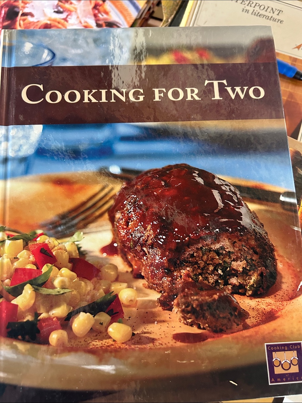Cooking for Two Cookbook - Brown Cover by